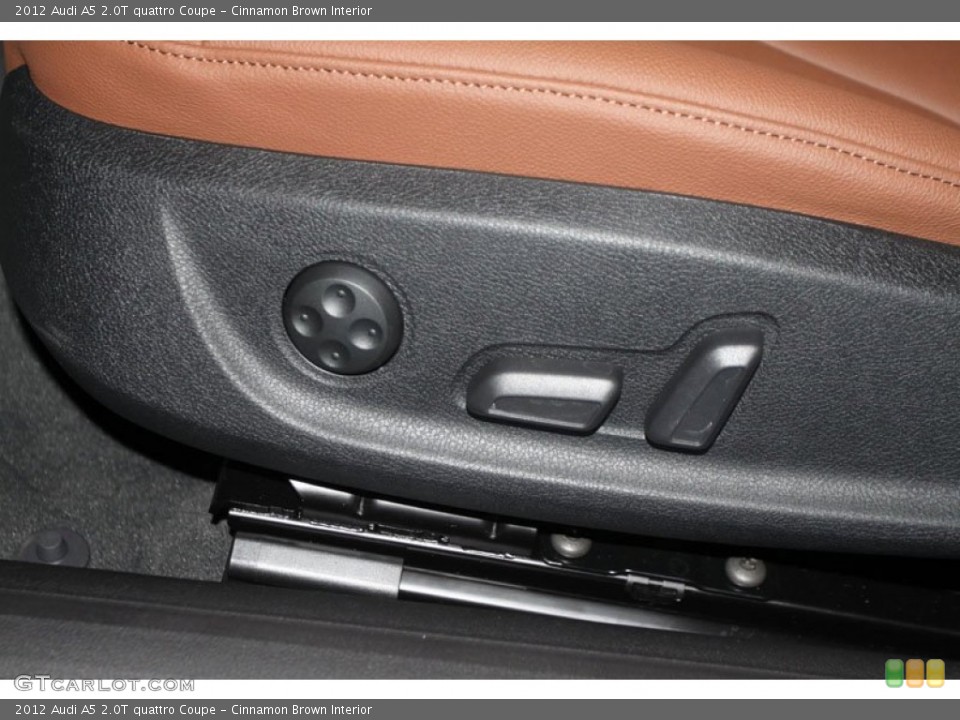 Cinnamon Brown Interior Controls for the 2012 Audi A5 2.0T quattro Coupe #56656841