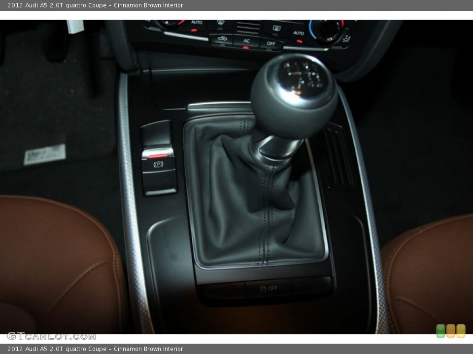 Cinnamon Brown Interior Transmission for the 2012 Audi A5 2.0T quattro Coupe #56656857