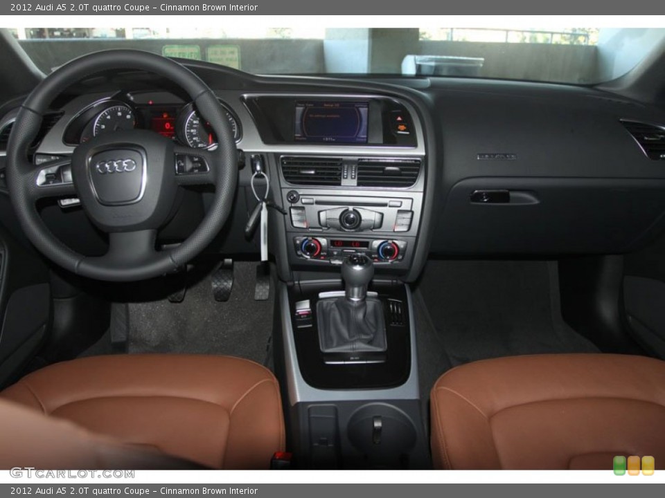 Cinnamon Brown Interior Dashboard for the 2012 Audi A5 2.0T quattro Coupe #56656890