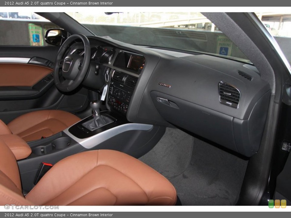 Cinnamon Brown Interior Dashboard for the 2012 Audi A5 2.0T quattro Coupe #56656907