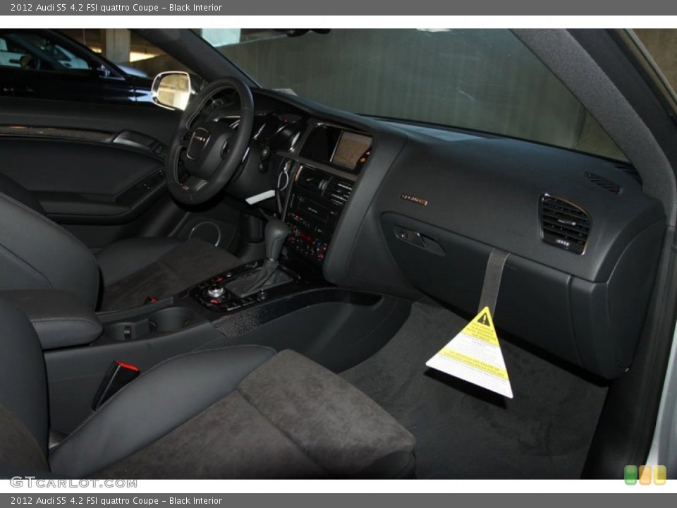 Black Interior Dashboard for the 2012 Audi S5 4.2 FSI quattro Coupe #56657175