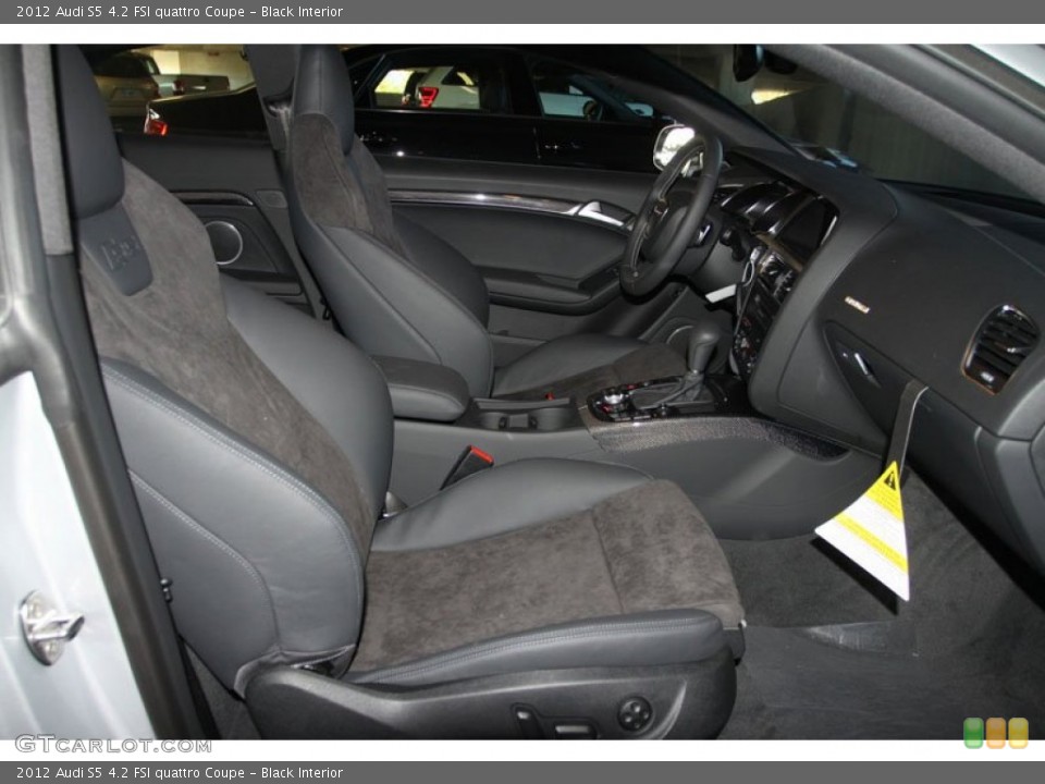 Black Interior Photo for the 2012 Audi S5 4.2 FSI quattro Coupe #56657181