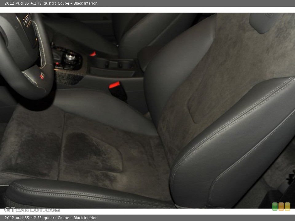 Black Interior Photo for the 2012 Audi S5 4.2 FSI quattro Coupe #56657349