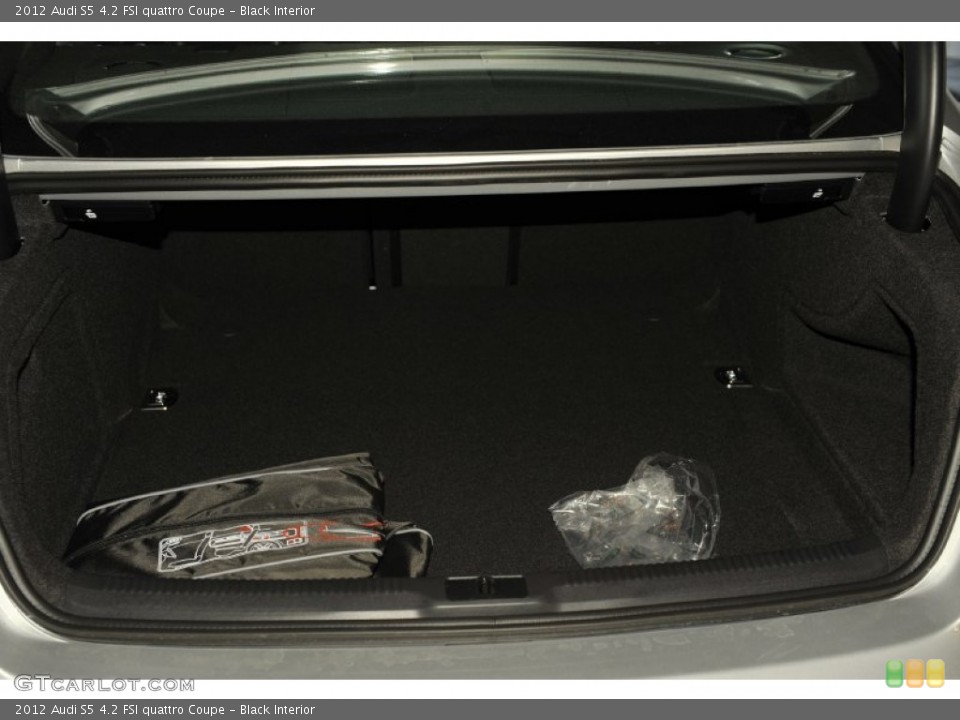 Black Interior Trunk for the 2012 Audi S5 4.2 FSI quattro Coupe #56657490