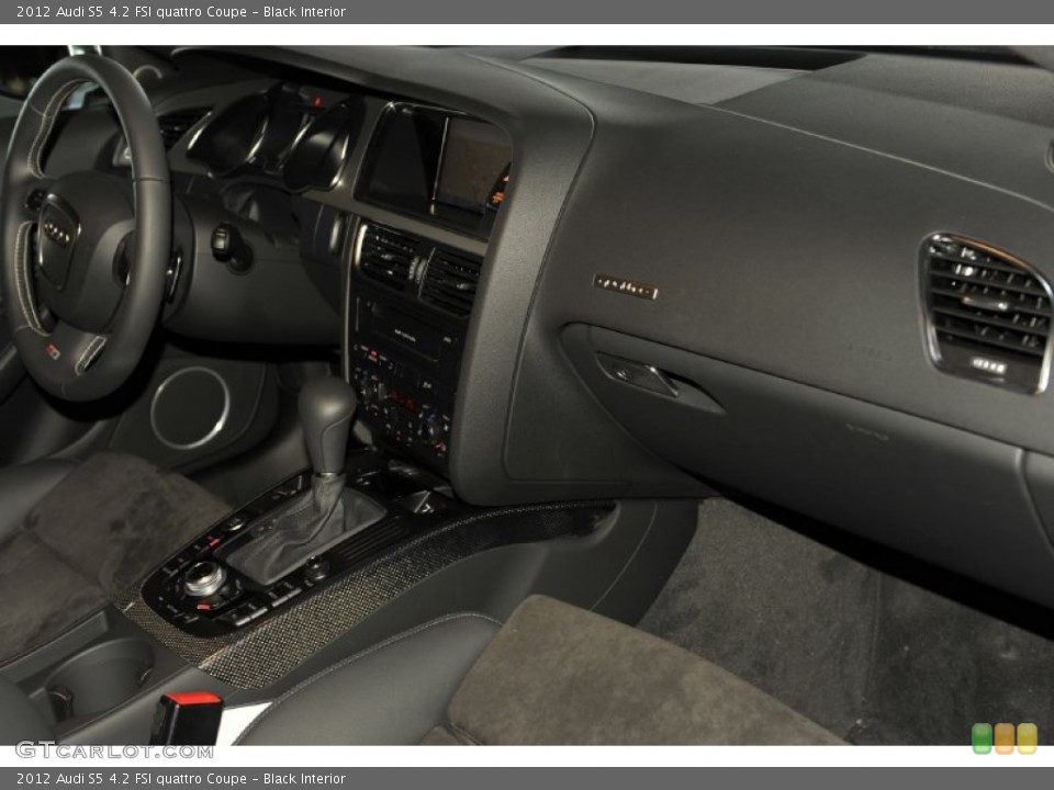 Black Interior Dashboard for the 2012 Audi S5 4.2 FSI quattro Coupe #56657517