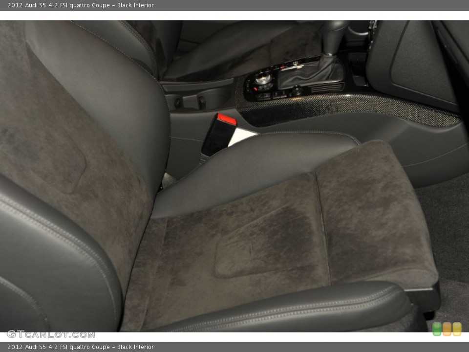 Black Interior Photo for the 2012 Audi S5 4.2 FSI quattro Coupe #56657526