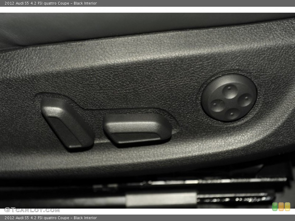 Black Interior Controls for the 2012 Audi S5 4.2 FSI quattro Coupe #56657541
