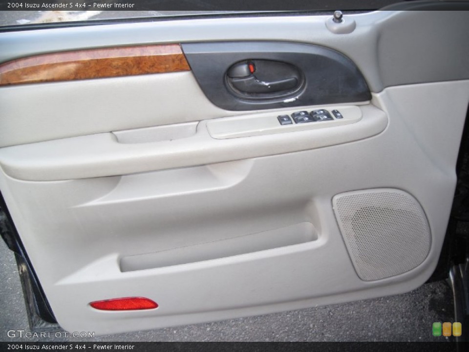 Pewter Interior Door Panel for the 2004 Isuzu Ascender S 4x4 #56659581
