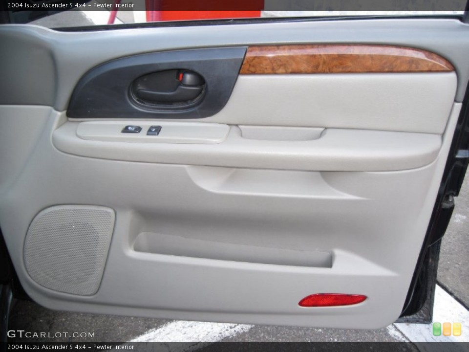 Pewter Interior Door Panel for the 2004 Isuzu Ascender S 4x4 #56659587