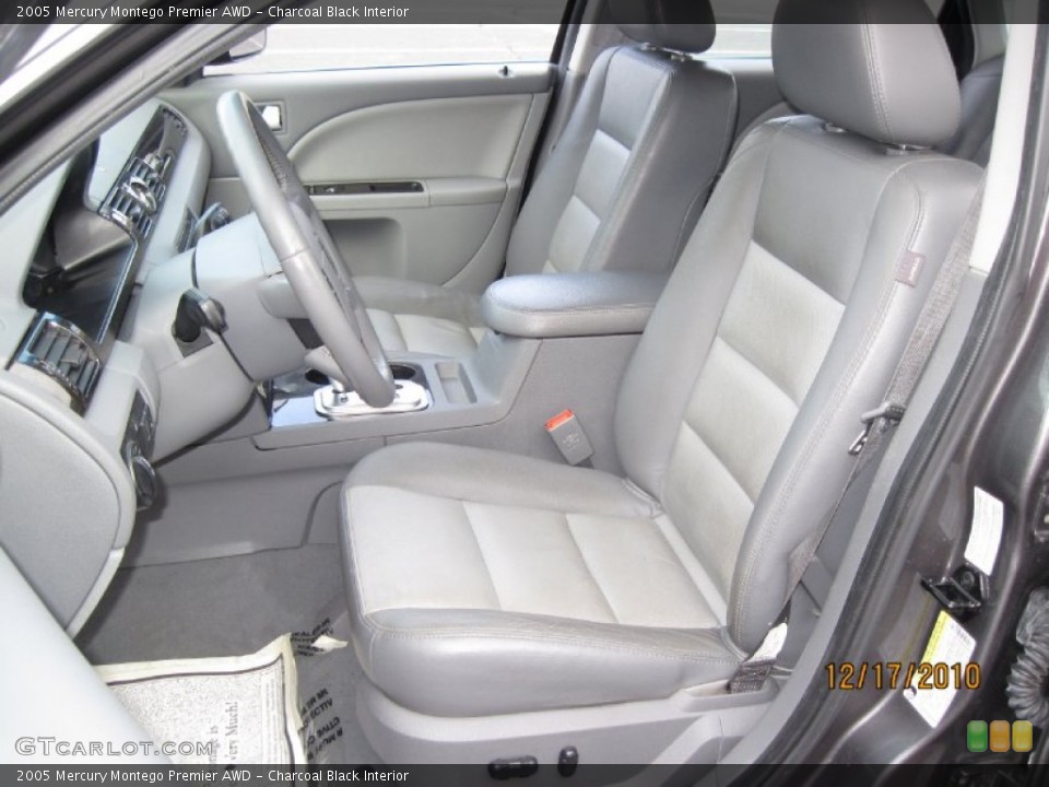 Charcoal Black Interior Photo for the 2005 Mercury Montego Premier AWD #56660715
