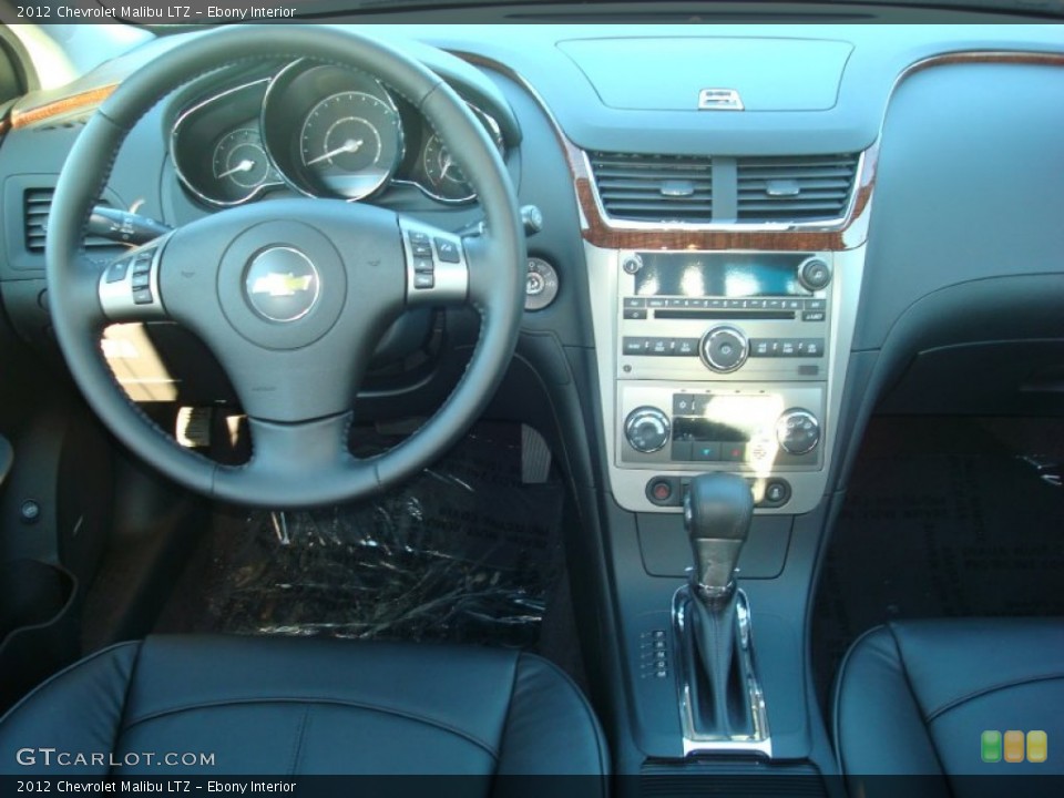 Ebony Interior Dashboard for the 2012 Chevrolet Malibu LTZ #56661138