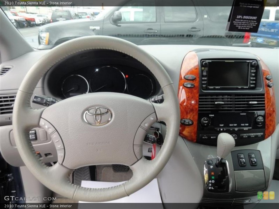Stone Interior Steering Wheel for the 2010 Toyota Sienna XLE #56661885