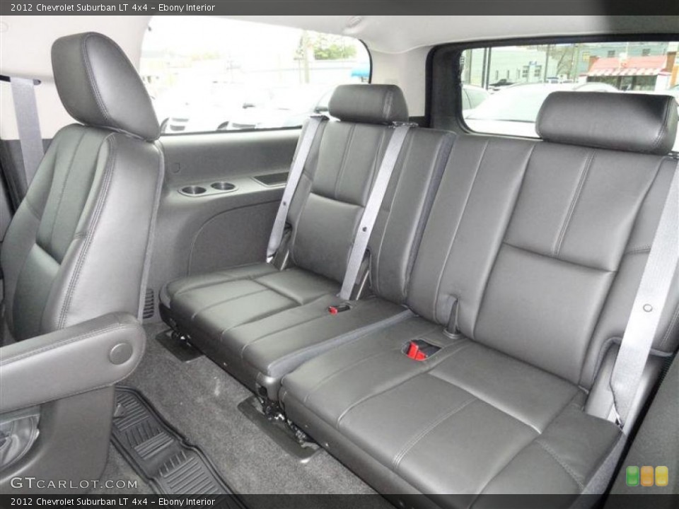 Ebony Interior Photo for the 2012 Chevrolet Suburban LT 4x4 #56662242