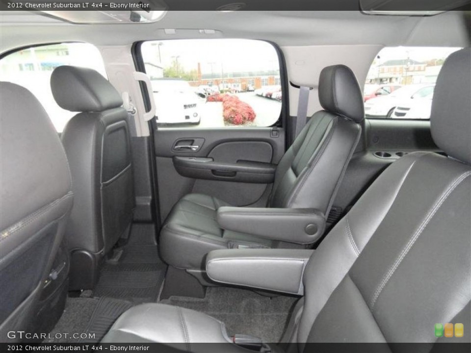 Ebony Interior Photo for the 2012 Chevrolet Suburban LT 4x4 #56662251