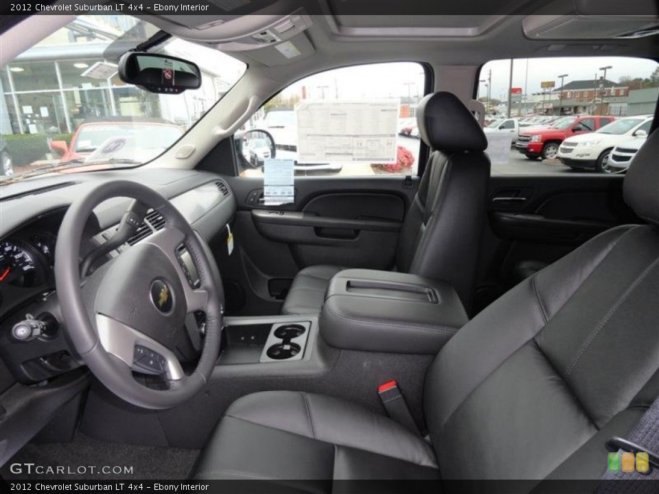 Ebony Interior Photo for the 2012 Chevrolet Suburban LT 4x4 #56662257