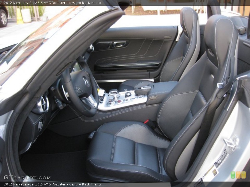 designo Black Interior Photo for the 2012 Mercedes-Benz SLS AMG Roadster #56663493