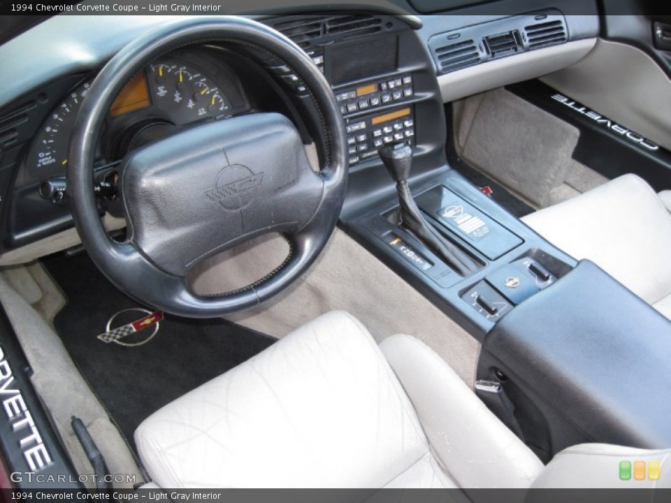 Light Gray 1994 Chevrolet Corvette Interiors