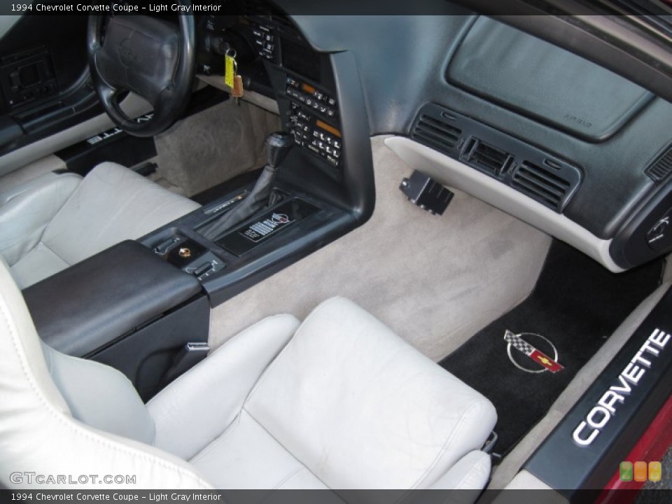 Light Gray Interior Dashboard for the 1994 Chevrolet Corvette Coupe #56664336