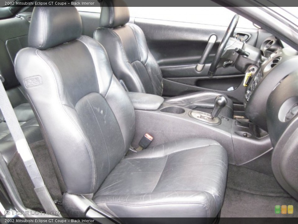Black Interior Photo for the 2002 Mitsubishi Eclipse GT Coupe #56664684