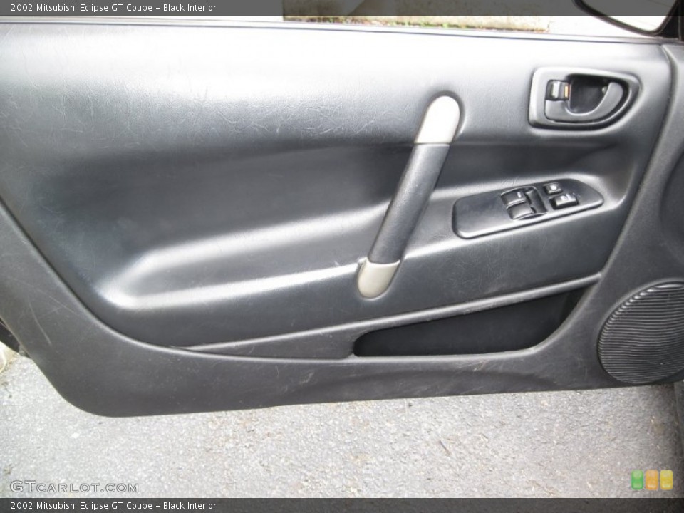 Black Interior Door Panel for the 2002 Mitsubishi Eclipse GT Coupe #56664780