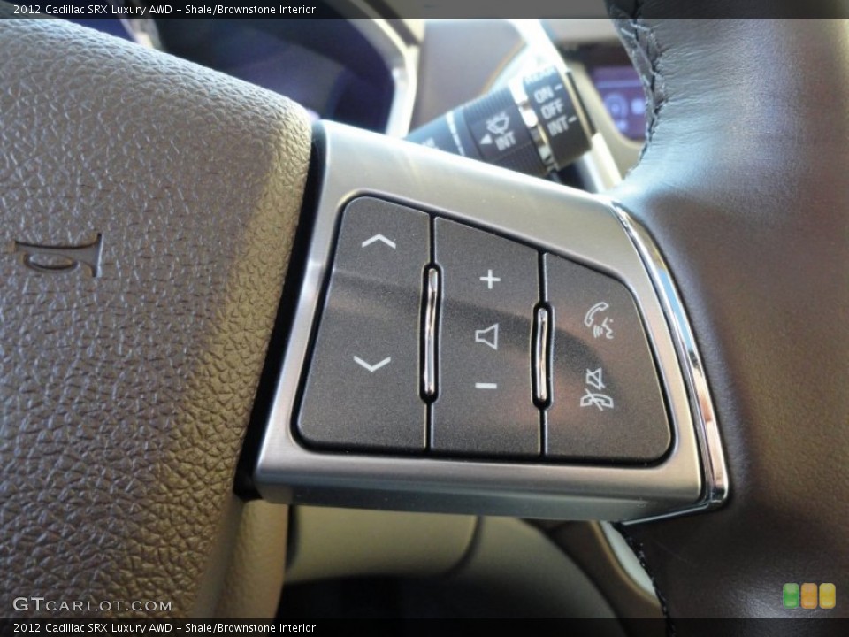 Shale/Brownstone Interior Controls for the 2012 Cadillac SRX Luxury AWD #56664834