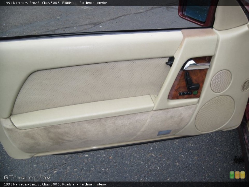 Parchment Interior Door Panel for the 1991 Mercedes-Benz SL Class 500 SL Roadster #56665065