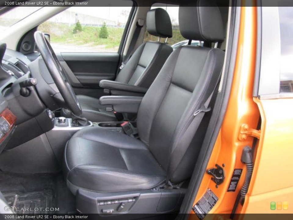Ebony Black Interior Photo for the 2008 Land Rover LR2 SE #56665223