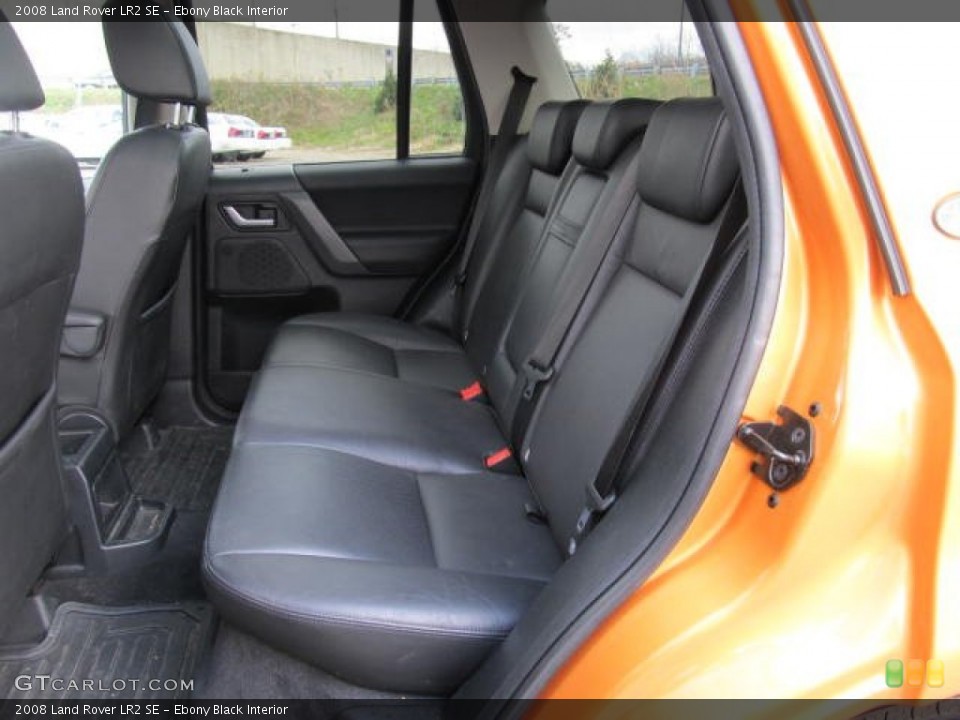 Ebony Black Interior Photo for the 2008 Land Rover LR2 SE #56665233