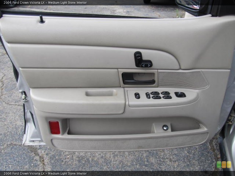 Medium Light Stone Interior Door Panel for the 2006 Ford Crown Victoria LX #56665332