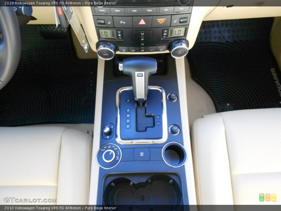 Pure Beige Interior Transmission for the 2010 Volkswagen Touareg VR6 FSI 4XMotion #56665379