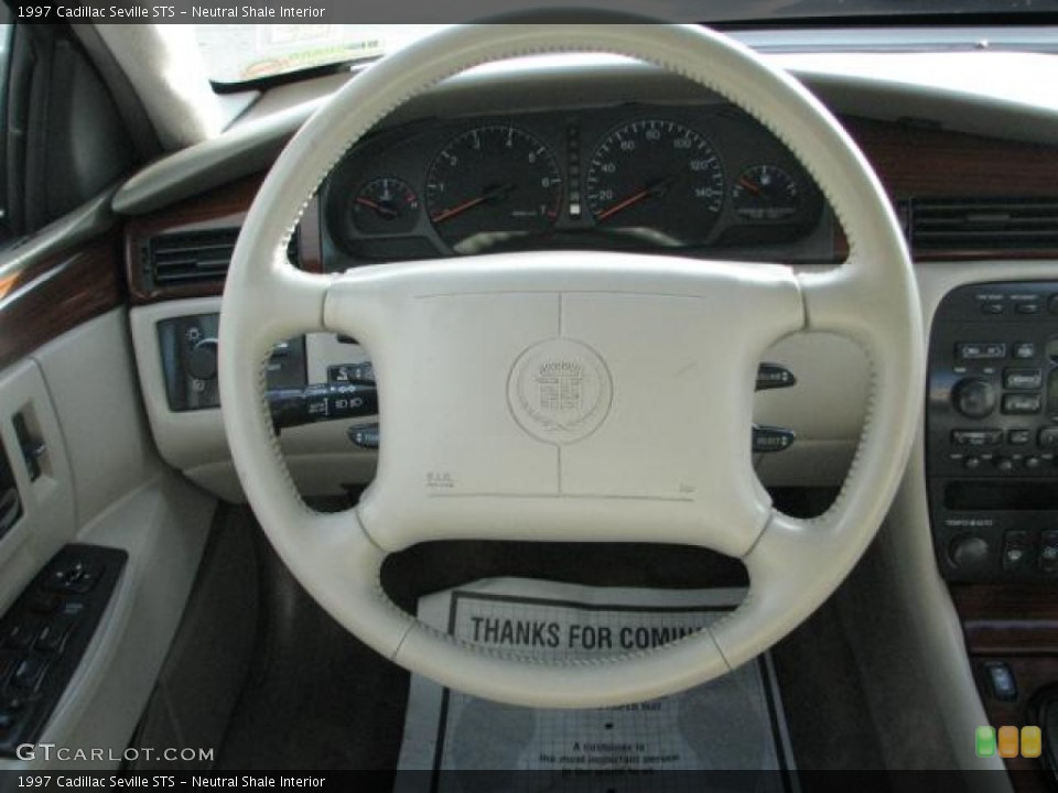 Neutral Shale Interior Steering Wheel for the 1997 Cadillac Seville STS #56668050