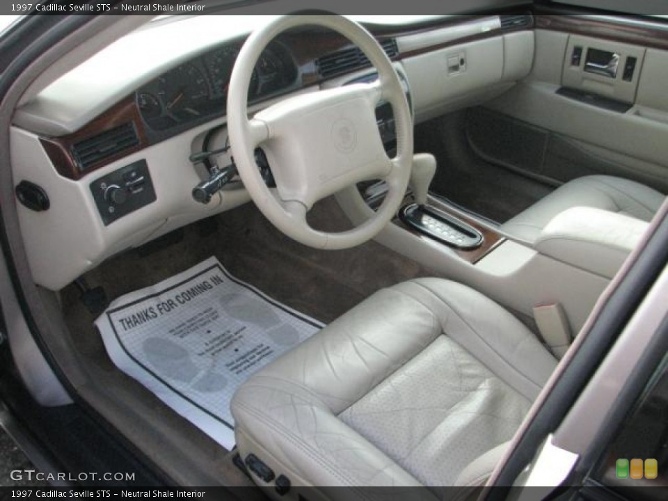 Neutral Shale 1997 Cadillac Seville Interiors