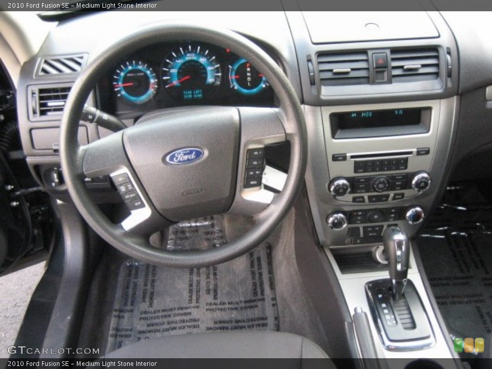 Medium Light Stone Interior Dashboard for the 2010 Ford Fusion SE #56671383