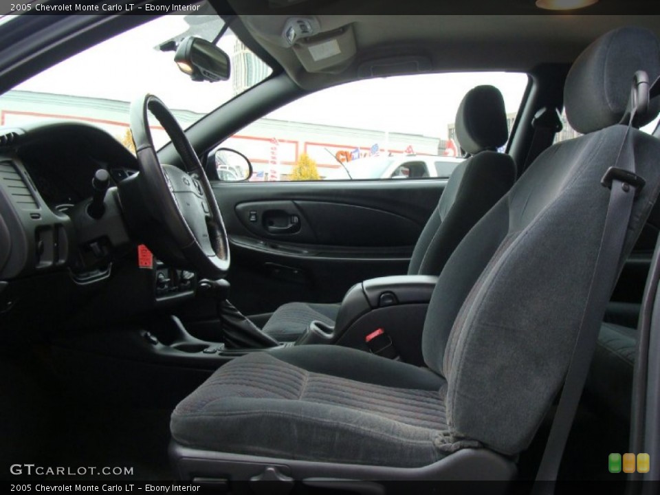 Ebony Interior Photo for the 2005 Chevrolet Monte Carlo LT #56672814