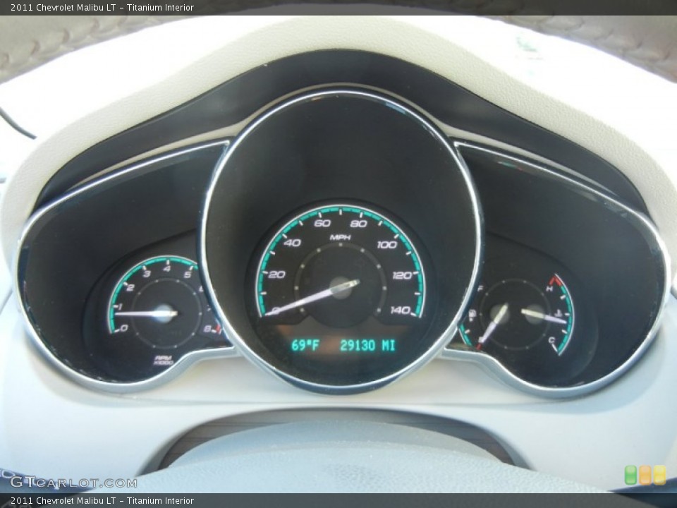 Titanium Interior Gauges for the 2011 Chevrolet Malibu LT #56673825
