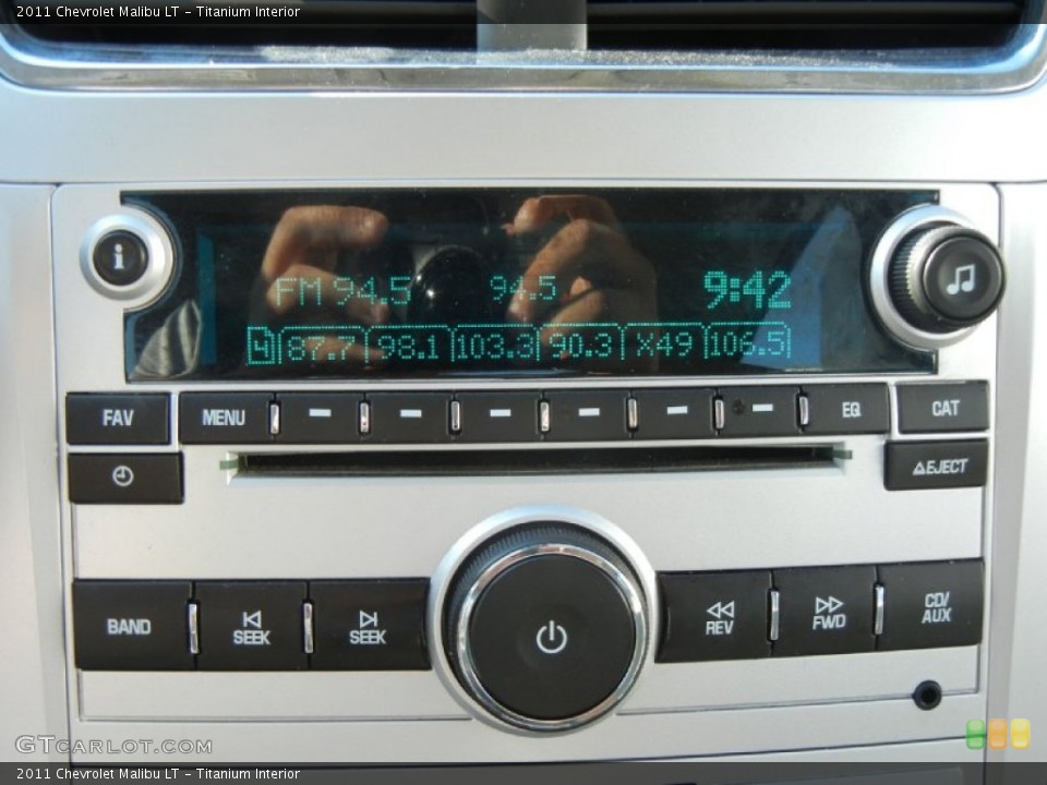Titanium Interior Audio System for the 2011 Chevrolet Malibu LT #56673852