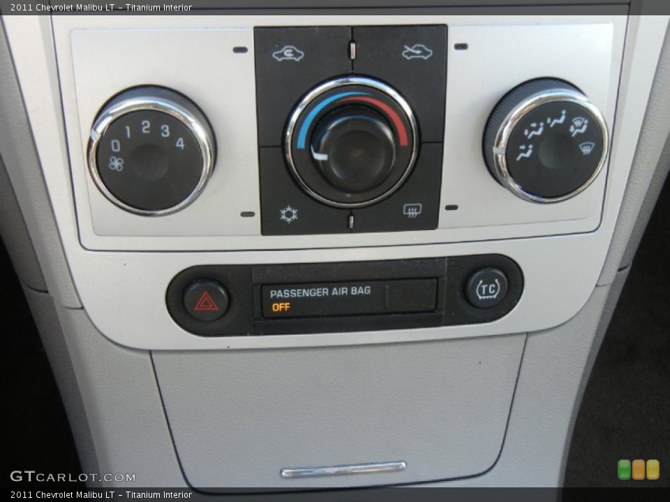 Titanium Interior Controls for the 2011 Chevrolet Malibu LT #56673864
