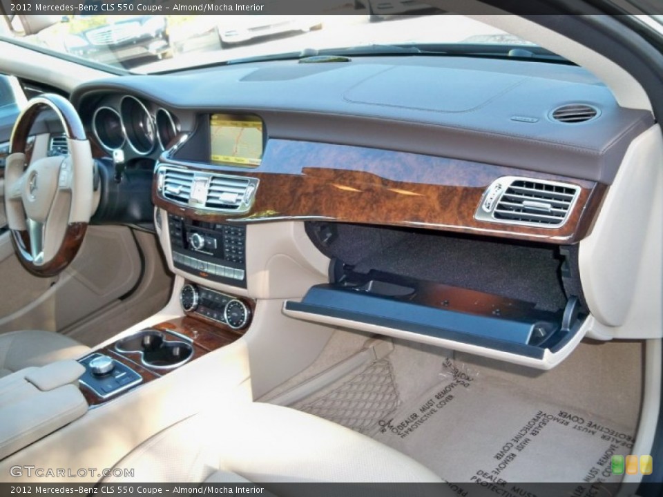 Almond/Mocha Interior Dashboard for the 2012 Mercedes-Benz CLS 550 Coupe #56681194