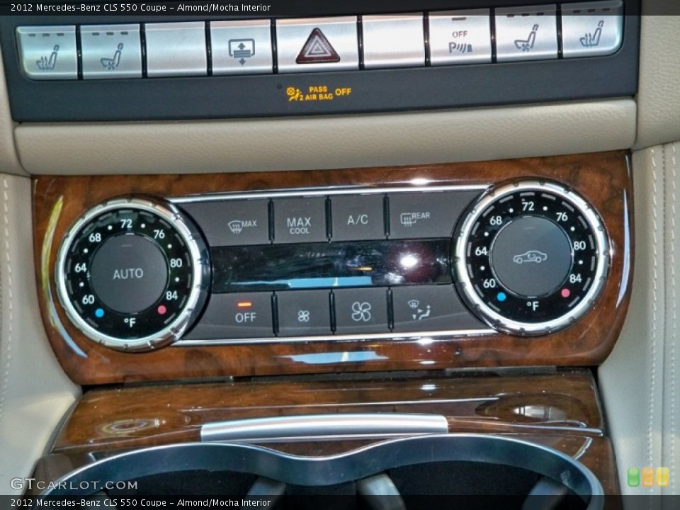 Almond/Mocha Interior Controls for the 2012 Mercedes-Benz CLS 550 Coupe #56681281