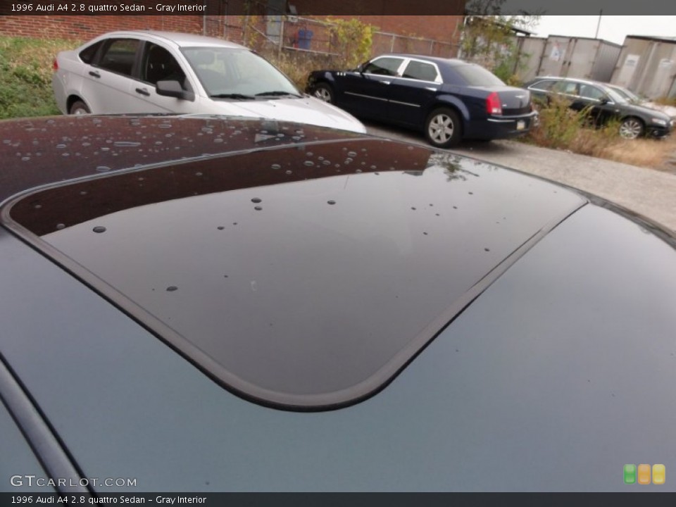Gray Interior Sunroof for the 1996 Audi A4 2.8 quattro Sedan #56686334