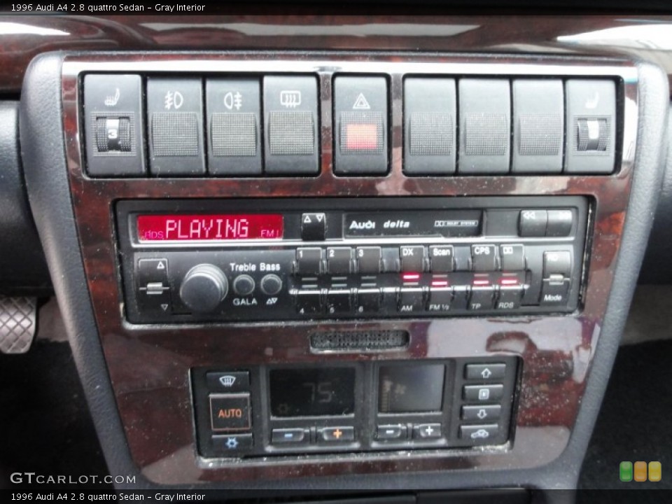 Gray Interior Audio System for the 1996 Audi A4 2.8 quattro Sedan #56686526