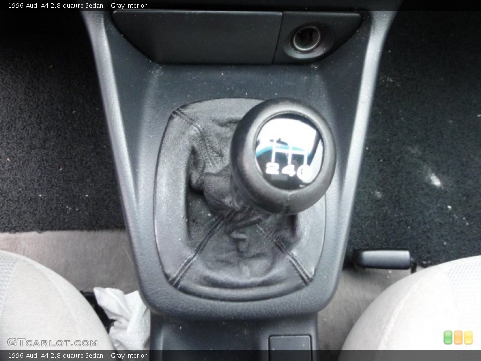 Gray Interior Transmission for the 1996 Audi A4 2.8 quattro Sedan #56686535