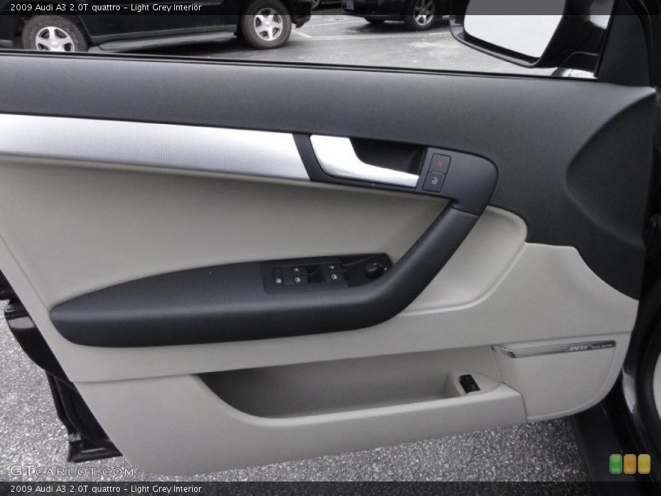 Light Grey Interior Door Panel for the 2009 Audi A3 2.0T quattro #56688900