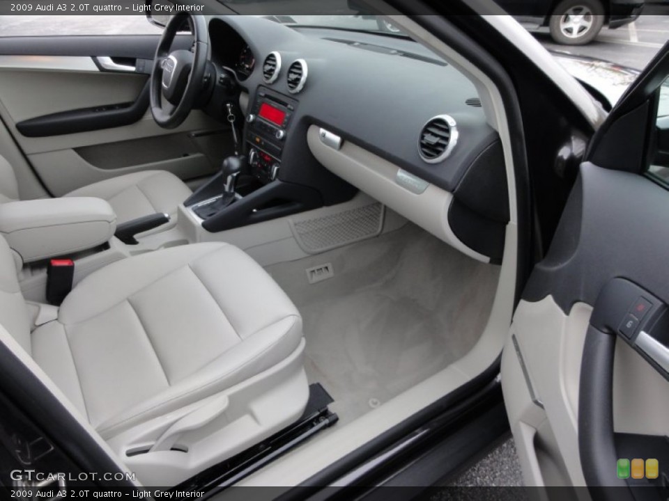 Light Grey Interior Dashboard for the 2009 Audi A3 2.0T quattro #56688938