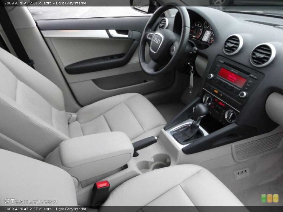 Light Grey Interior Photo for the 2009 Audi A3 2.0T quattro #56688946