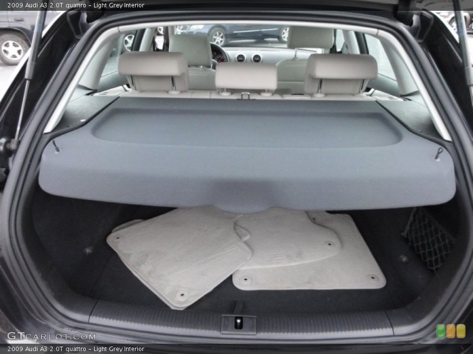 Light Grey Interior Trunk for the 2009 Audi A3 2.0T quattro #56689025