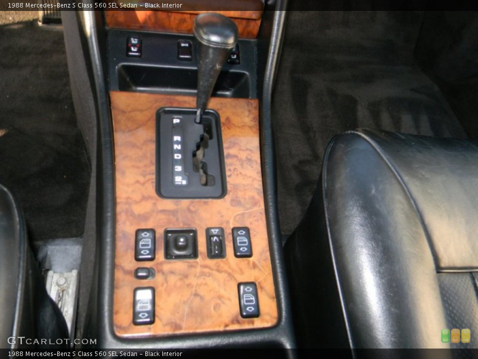 Black Interior Transmission for the 1988 Mercedes-Benz S Class 560 SEL Sedan #56689056