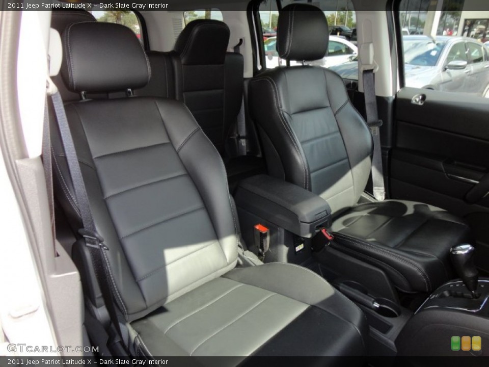 Dark Slate Gray Interior Photo for the 2011 Jeep Patriot Latitude X #56689136