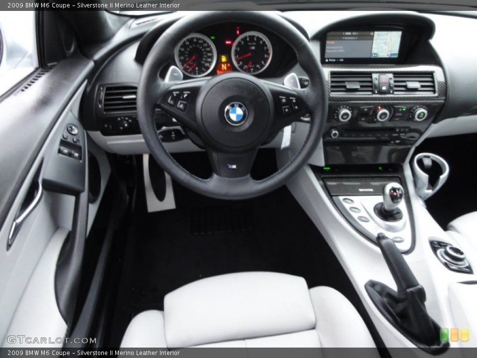 Silverstone II Merino Leather Interior Dashboard for the 2009 BMW M6 Coupe #56690899