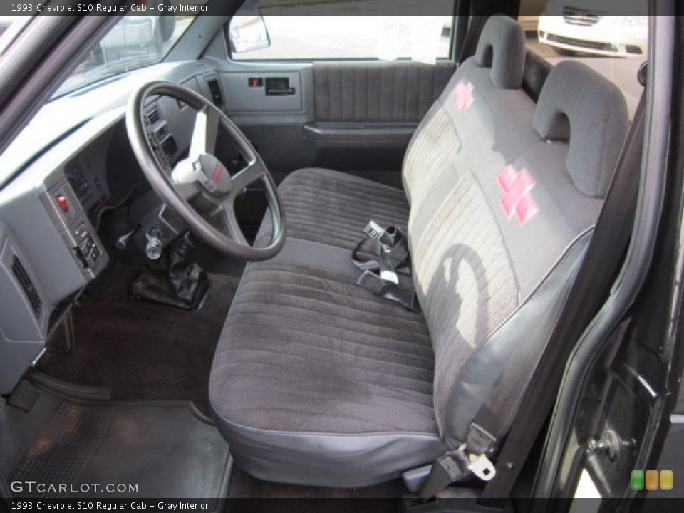 Gray Interior Photo for the 1993 Chevrolet S10 Regular Cab #56691107